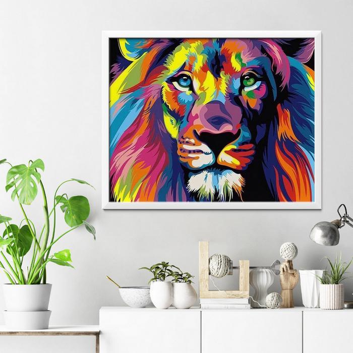 Colorful Lion