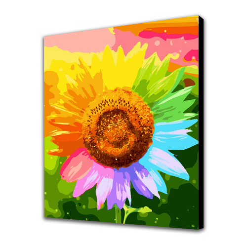 Colorful Sunflower