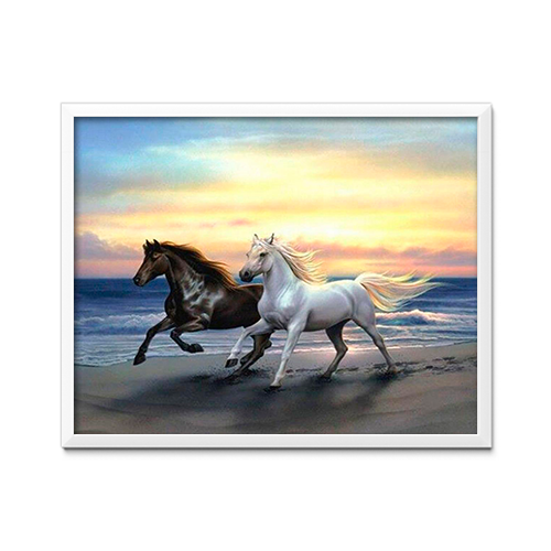 Horses on the Beach