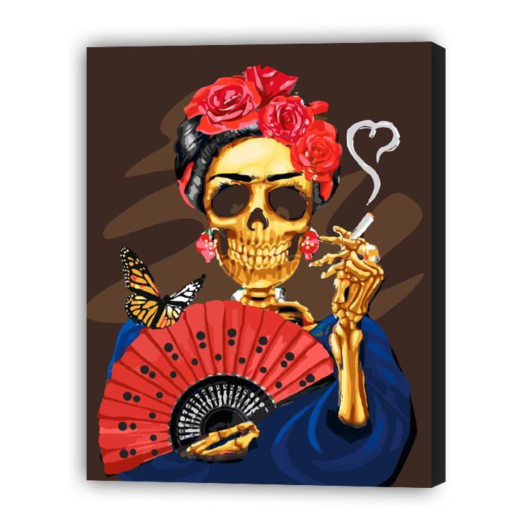 Stylized Frida Kahlo