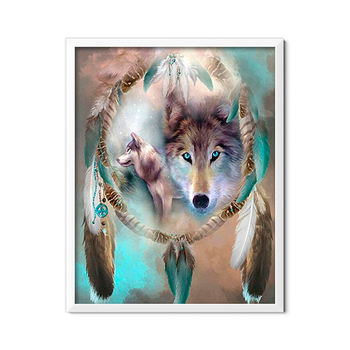Wolf Dreamcatcher