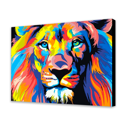 Colorful Lion