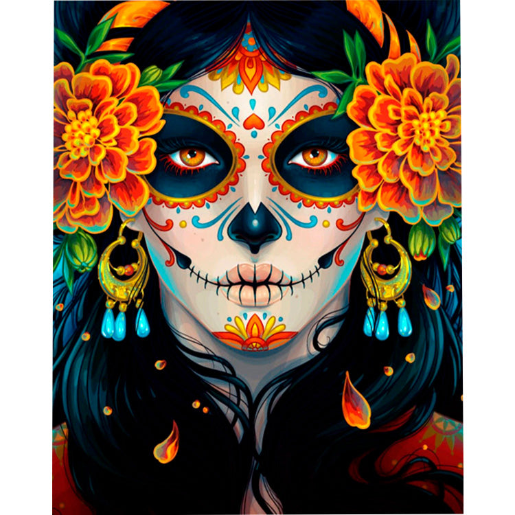 Witch with Flowers