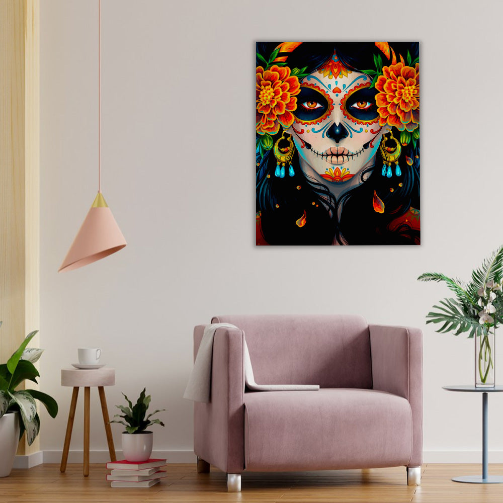 Witch with Flowers