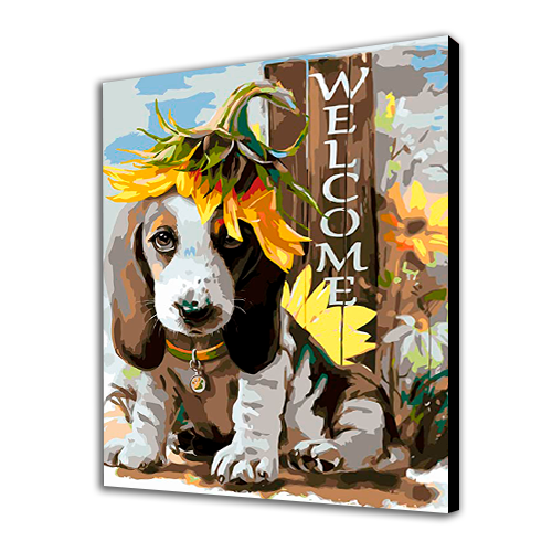 Puppy Welcomes You Home