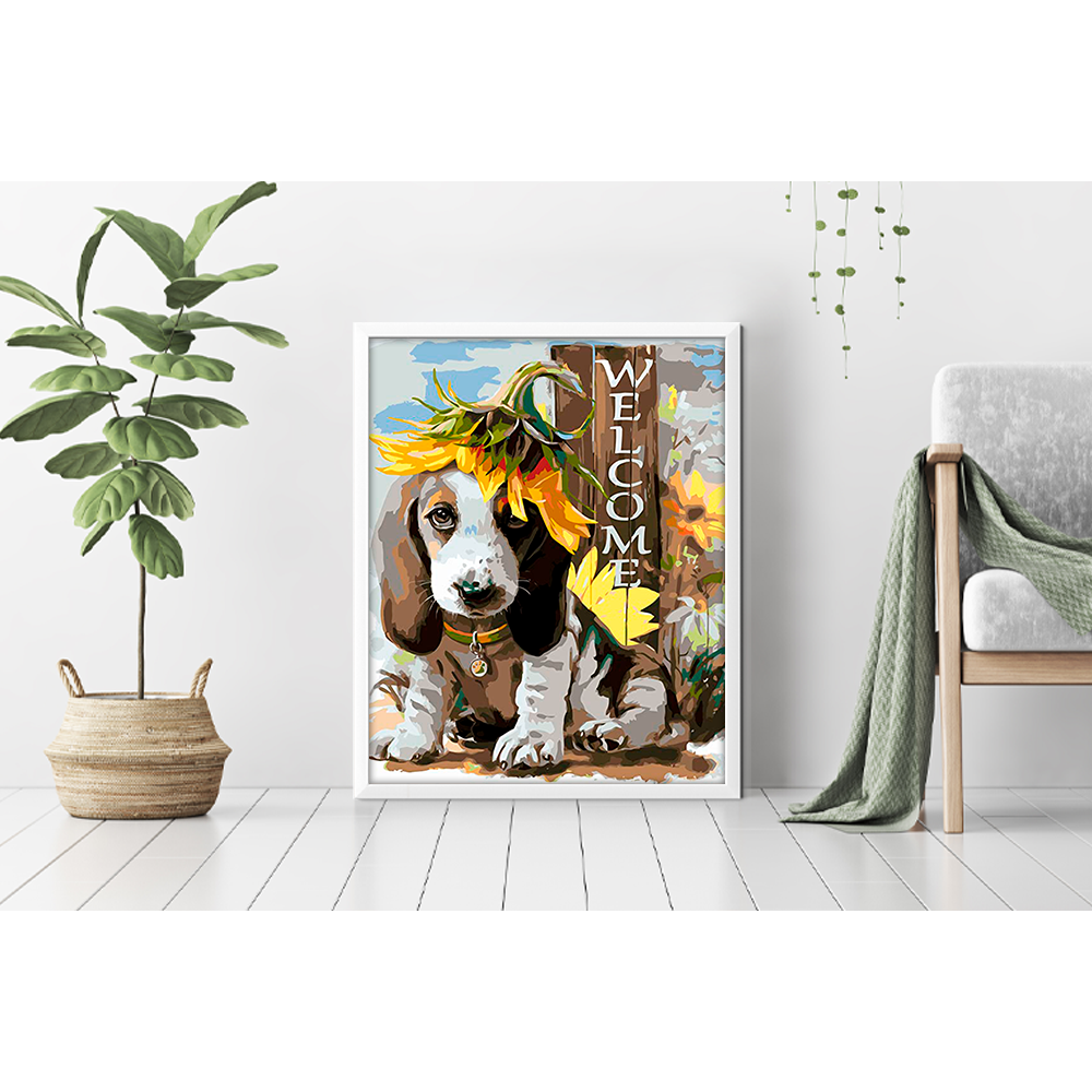 Puppy Welcomes You Home