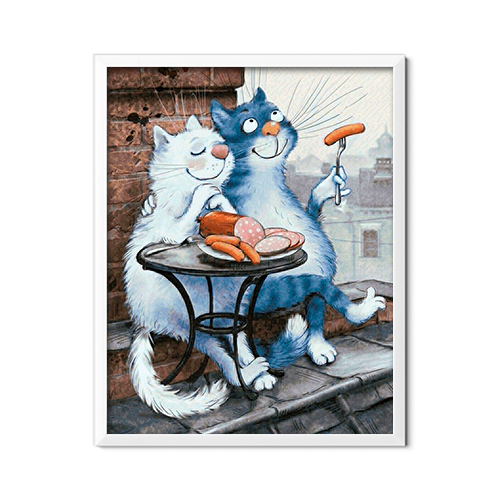 Cats Enjoying