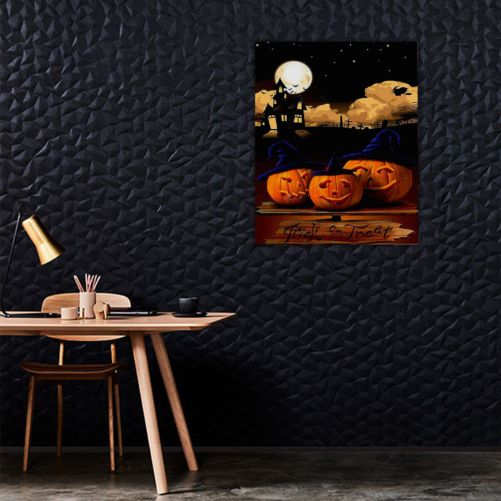 Pumpkins at Night