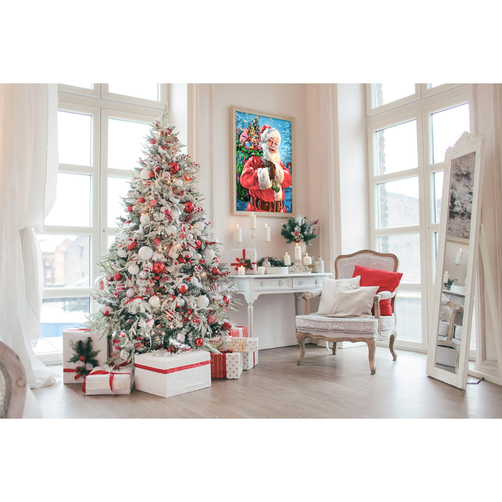 Santa with Christmas