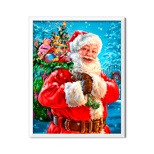 Santa with Christmas