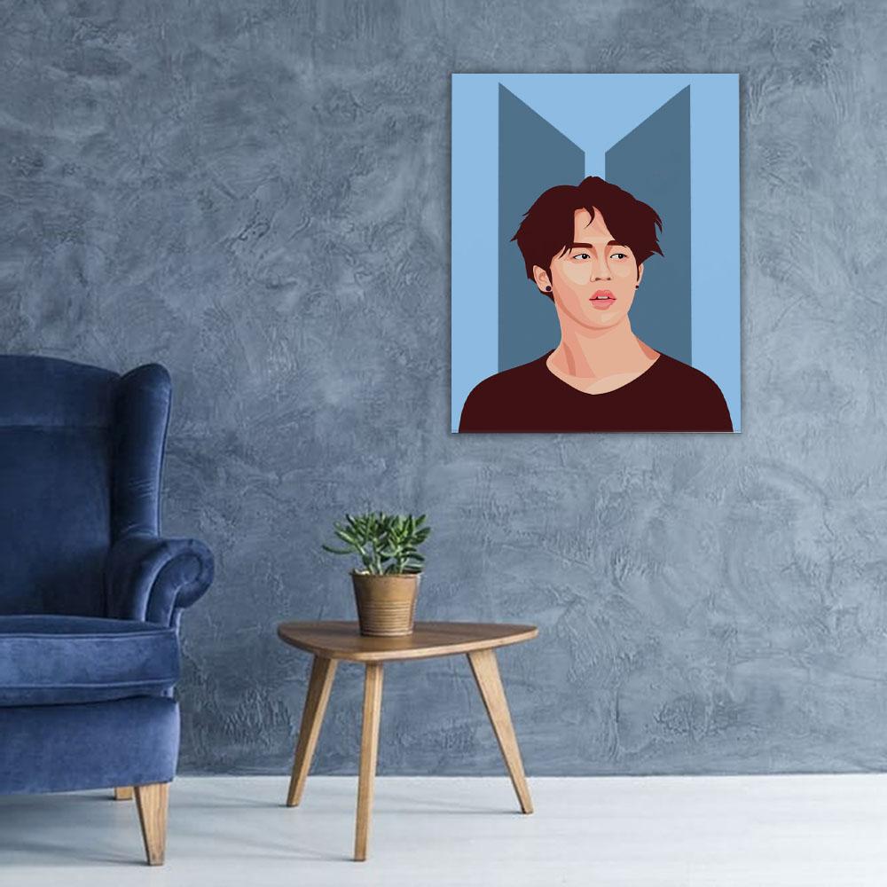 Korean Boy colourful