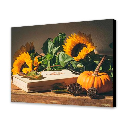 Halloween Sunflowers