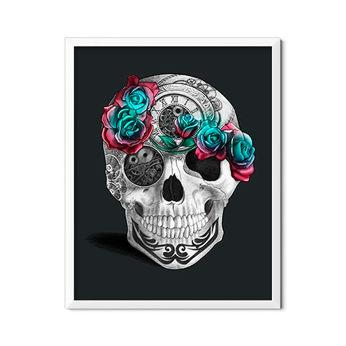 Skull and Rose