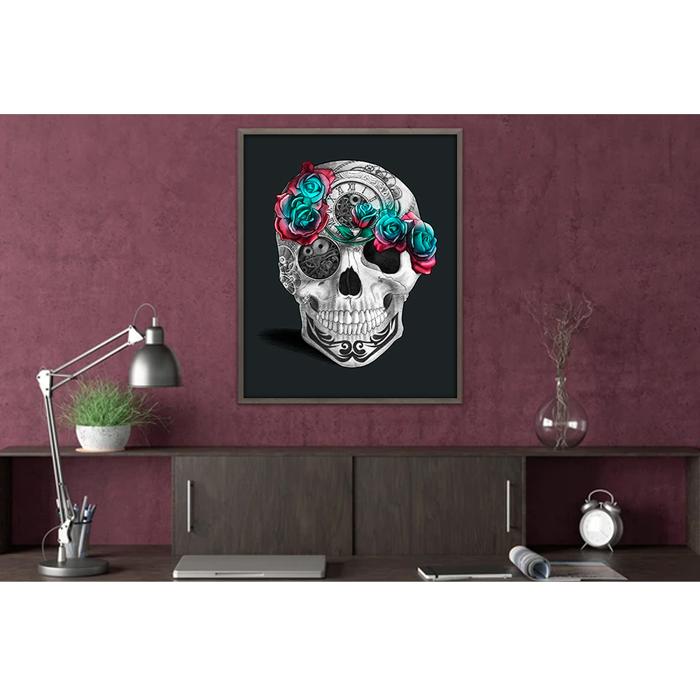 Skull and Rose