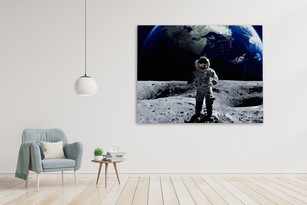 Astronaut On The Moon