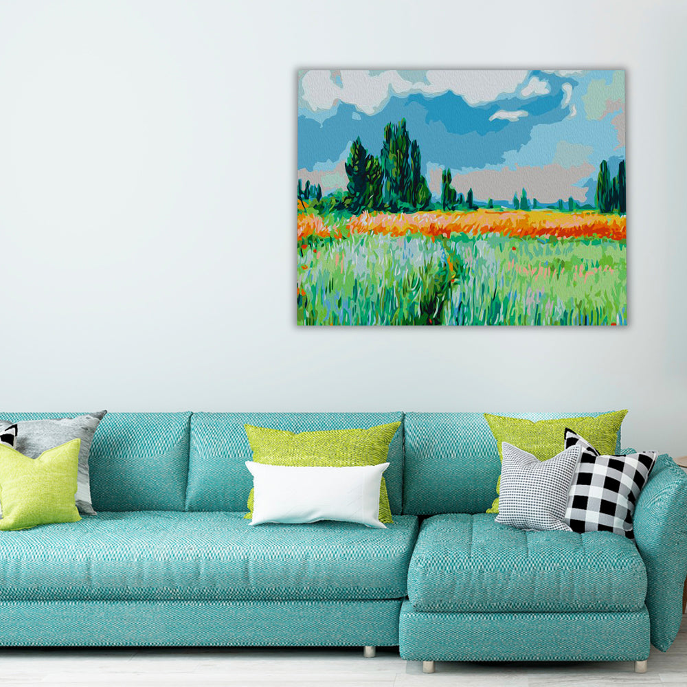 Claude Monet "The Wheat Field"