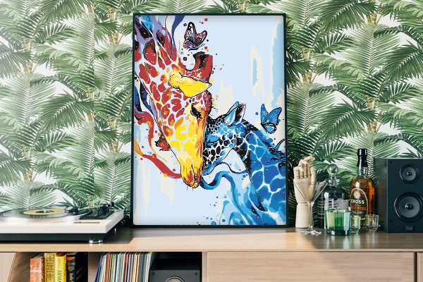 Tenderness Of Giraffes