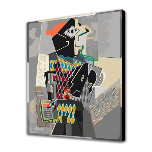 Pablo Picasso "Harlequin With Violin"