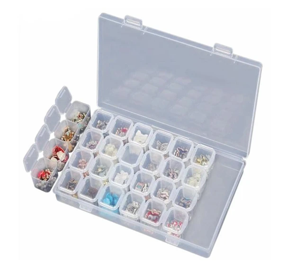 28 Detachable Slots Case for Diamonds