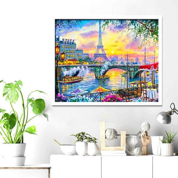 Promenade Along the Seine