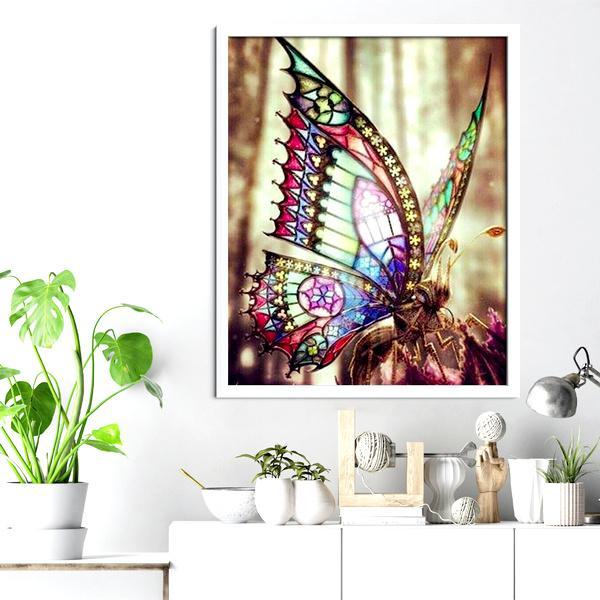 Stained Glass Butterfly