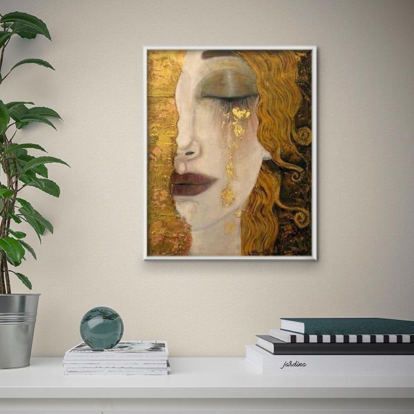 The Golden Tears by Gustav Klimt