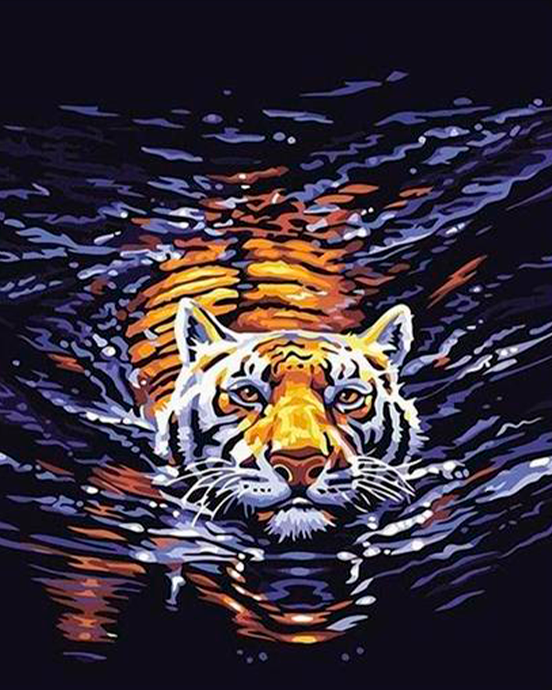 Tiger in Water