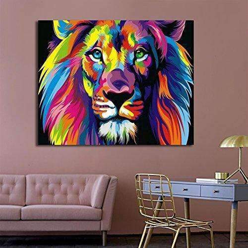 Colorful Lion