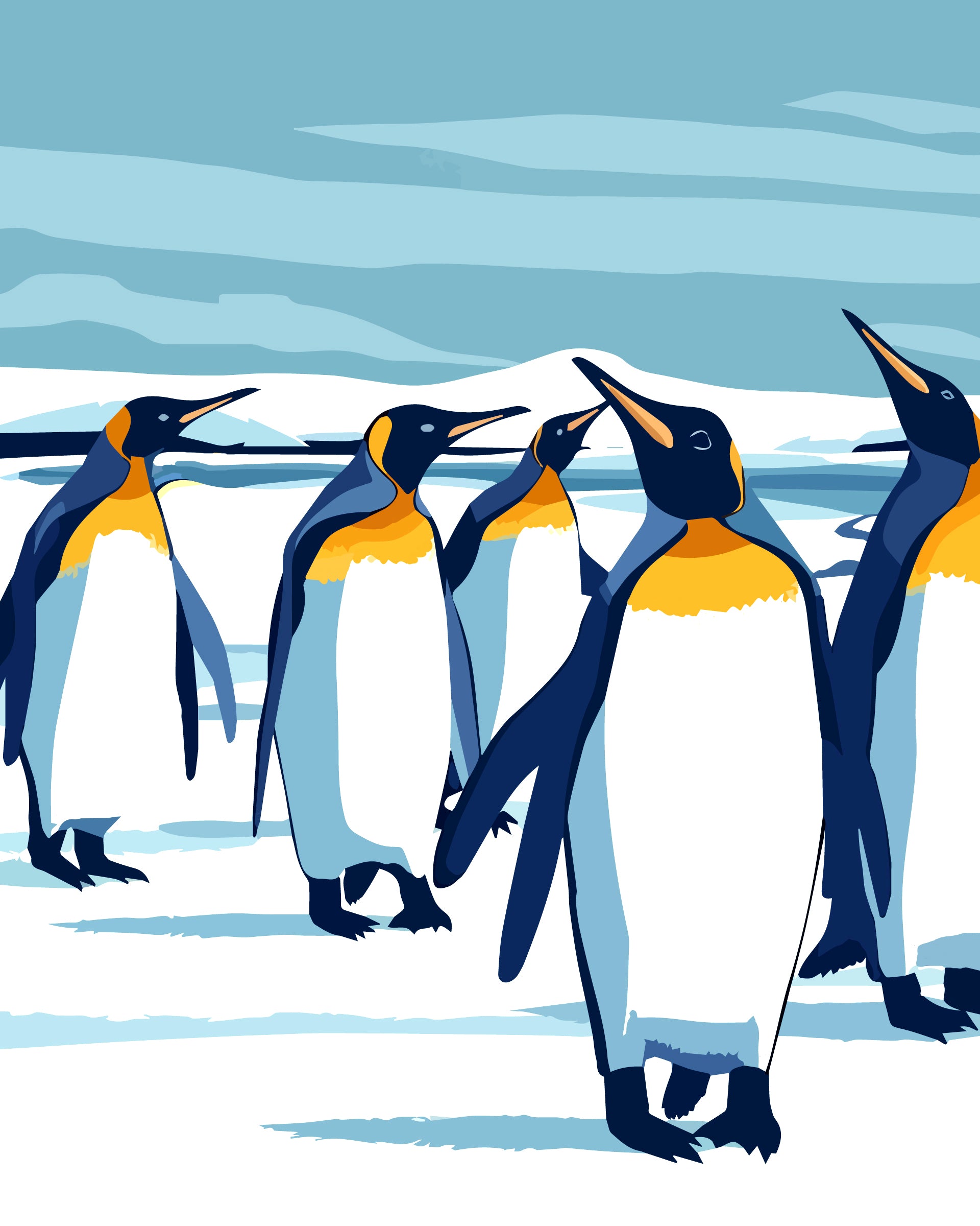 A Walk with the Penguins