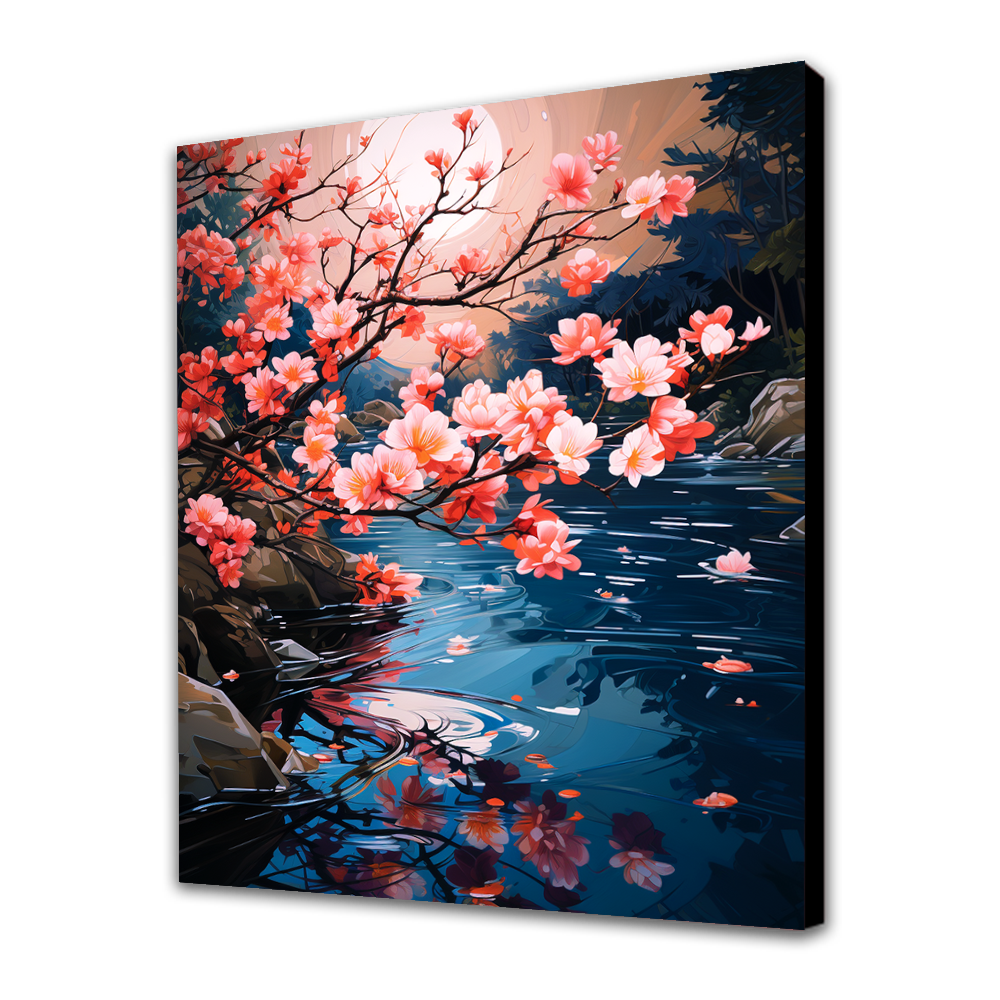 Reflections of Blossoms