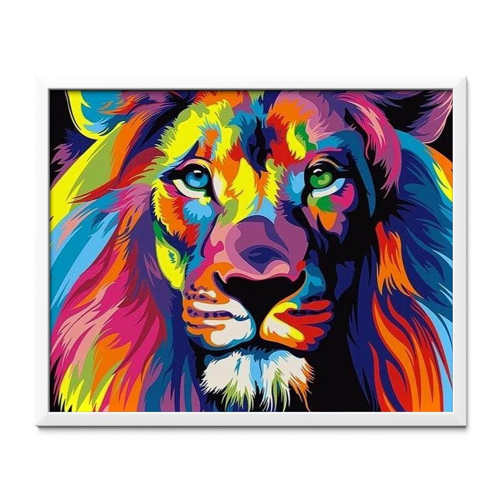 Colorful Lion