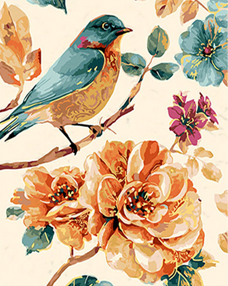 Flower And Bird