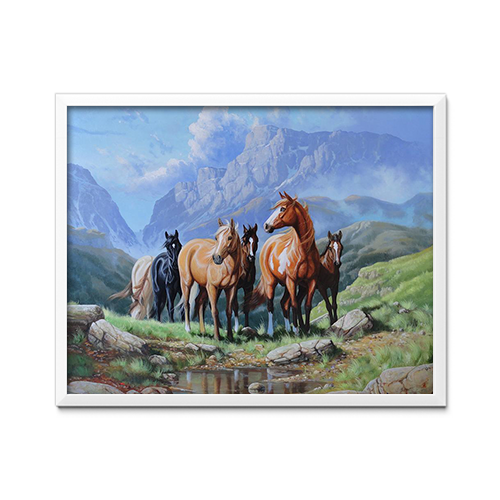 Horses on the Mountain