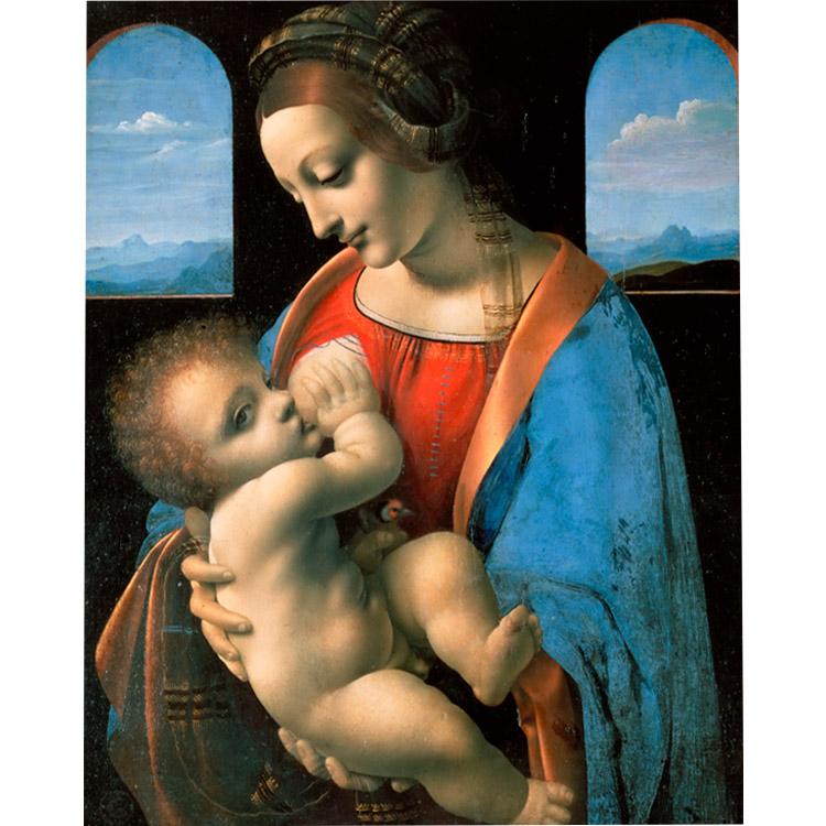 Leonardo da Vinci “Madonna Litta”