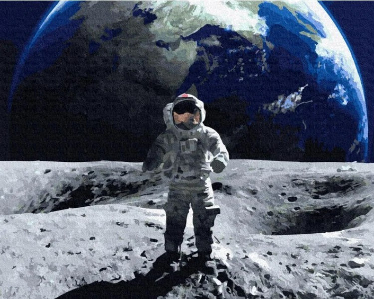 Astronaut On The Moon