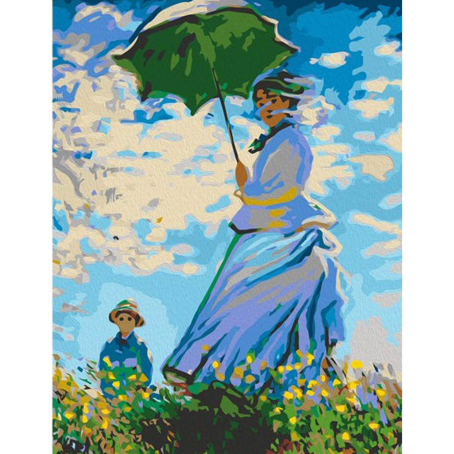 Claude Monet "Woman With A Parasol"