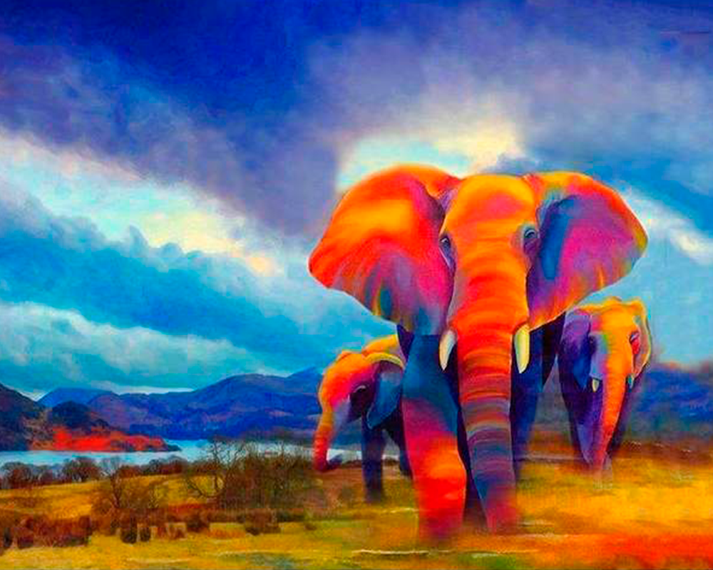 Elephants in the Savannah