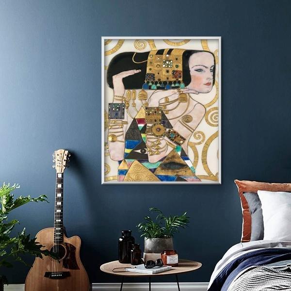 Expectation by Gustav Klimt - Paint by Numbers Kit | Just Paint by