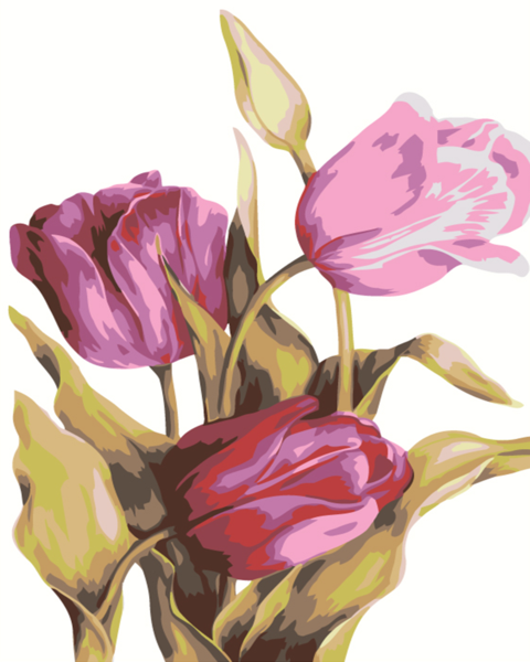 Tulips Art