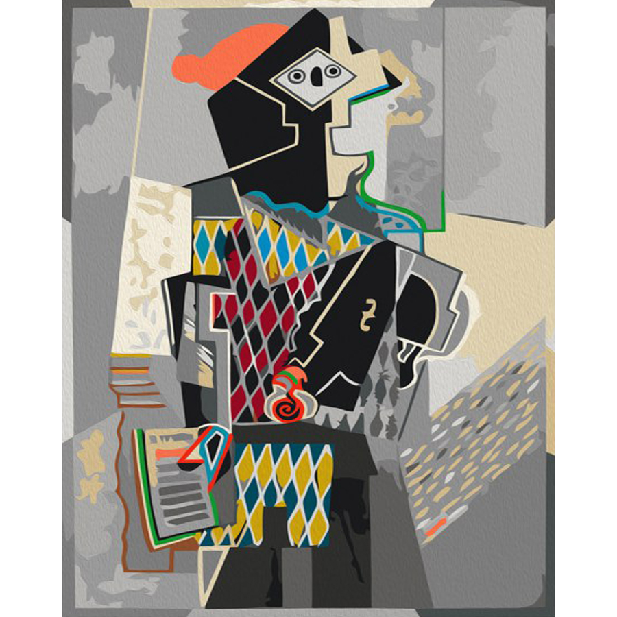 Pablo Picasso "Harlequin With Violin"