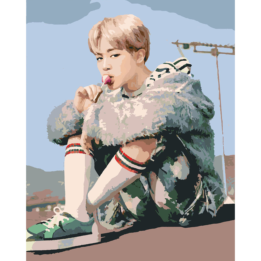 I'm still finishing the drawing of Park Jimin, I do not draw too well a  thousand pardons ❤❤😁❤❤, draw it too - thirstymag.com